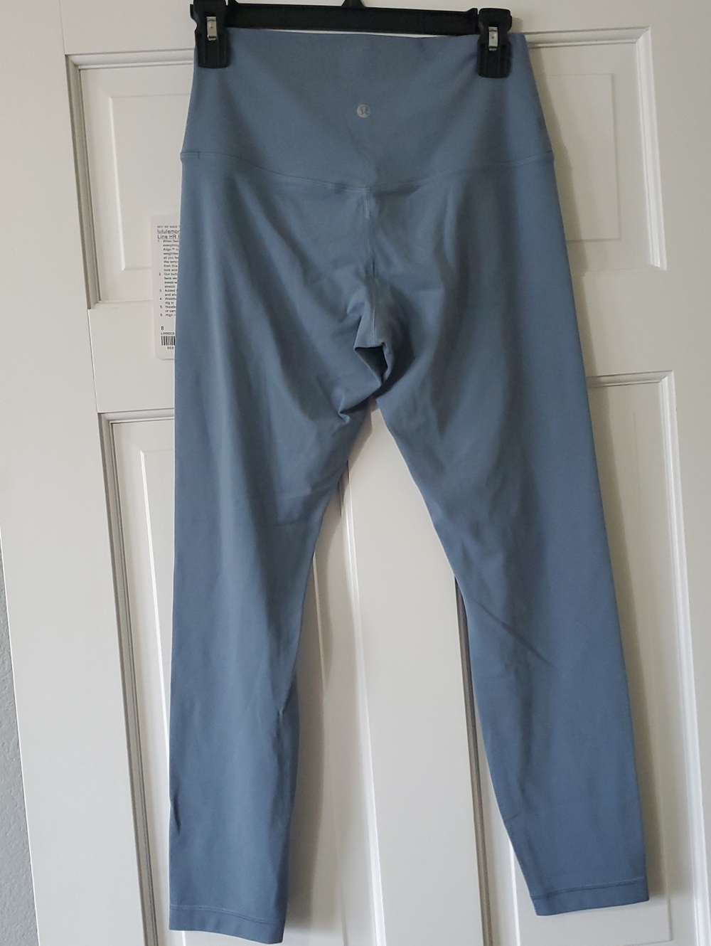 NWT Lululemon Align HR No Line 25IN Sz 8 Leggings Still Blue - Picture 3 of 3